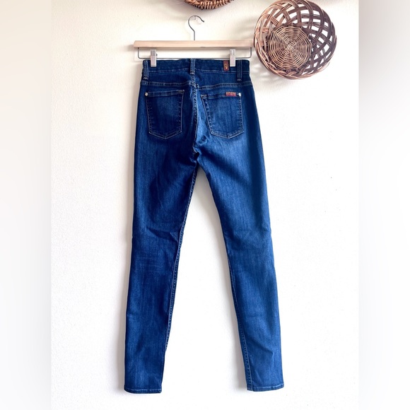 7 for all mankind 24 High waisted skinny - Picture 2 of 4